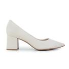 Scarpin Feminino Bottero Branco Off - 354901