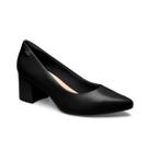 Scarpin Feminino Dakota Couro Legítimo Sapatos Femininos Cor:PretoTamanho:37