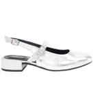 Scarpin Feminino Dakota Duetto Metal Prata - G9711 Scarpin Feminino Dakota Duetto Metal Prata - G9711