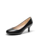 Scarpin Feminino Dream Pairs Preto em PU Salto 6 cm Tamanho 39