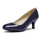 Scarpin Feminino DREAM PAIRS Salto Baixo Marinho Tamanho 36