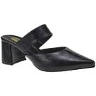 Scarpin Feminino Mule Social Salto Bloco Tamanco Bico Fino 0001 Scarpin Feminino Mule Social Salto Bloco Tamanco Bico Fino 0001