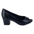Scarpin Feminino Peep toe Via uno Original Lançamento