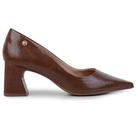 Scarpin Feminino Ramarim Verniz Marrom Capuccino - 2616101-2 Scarpin Feminino Ramarim Verniz Marrom Capuccino - 2616101-2