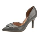 Scarpin Feminino Salto Alto Fino Social Clássico Vizzano
