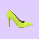 Scarpin Feminino Salto Alto Stella Numeração Especial Cor Verde