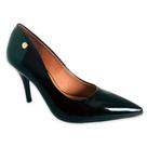 Scarpin Feminino Salto Alto Verniz Preto Vizzano 1184.1101 Scarpin Feminino Salto Alto Verniz Preto Vizzano 1184.1101