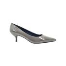 Scarpin Feminino Salto Baixo Numeração Especial Solange