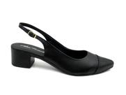 Scarpin Feminino Salto Bloco Alexia Fernanda CL03 Preto
