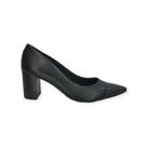 Scarpin Feminino Salto Bloco Bico Fino Beira Rio Original Ref: 4241232