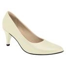 Scarpin Feminino Salto Médio Off White Preto Piccadilly 745035-872