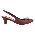 Scarpin Feminino Social Confortável Moda Estiloso Bico Fino Saltinho
