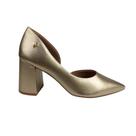Scarpin Feminino Usaflex Ah0508030 Ouro