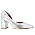 Scarpin Feminino Usaflex Prata - AH0508 Scarpin Feminino Usaflex Prata - AH0508
