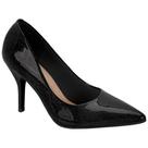 Scarpin Feminino Verniz Galactia Preto Furtacor Beira Rio 4122.1400