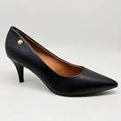 Scarpin Feminino Vizzano Bico Fino Salto Baixo Elegante 1185.702