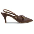 Scarpin Feminino Vizzano Marrom Cappucino - 1185