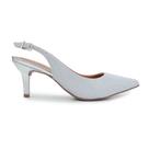 Scarpin Feminino Vizzano Prata - 11857