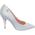 Scarpin Glitter Salto Alto Feminino Vizzano