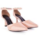 Scarpin Madame Maravilha Salto 7cm Verniz Salto Baixo Comercial Luxo Formal Gospel Evangelico