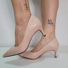 Scarpin parô - nude - 423a.5595