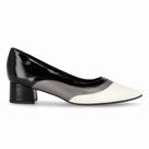 Scarpin Piccadilly Salto Bloco Bico Fino Super Comfy 739090