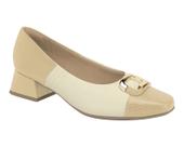 Scarpin Piccadilly Salto Bloco Bico Quadrado 160105