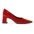 Scarpin Piccadilly Salto Bloco Smurfs Feminino 767001