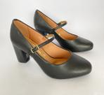 Scarpin Preto Boneca Vizzano