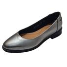 Scarpin Retrô Baixo Couro de Carneiro Onix Scarpin Retrô Baixo Couro de Carneiro Onix