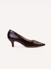 Scarpin Saltinho Marrom