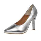 Scarpin Salto Alto Fino 12 cm Luiza Sobreira Prata Mod. 2266 Scarpin Salto Alto Fino 12 cm Luiza Sobreira Prata Mod. 2266