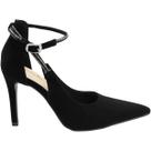 Scarpin Salto Alto Fino Bebecê Tiras Com Strass Feminina