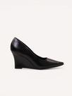 Scarpin Salto Anabela Wedge Preto Scarpin Salto Anabela Wedge Preto