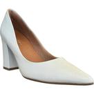 Scarpin Salto Bloco Couro Tendência Moda 2295.71575 Lia Line