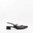 Scarpin Salto Bloco Slingback