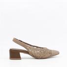 Scarpin Salto Bloco Slingback