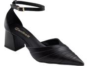 Scarpin Santinelli Slingback 1636-025-252 de Salto Bloco