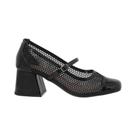 Scarpin Sapato Boneca Telinha Salto Grosso Mary Jane Tela