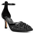 Scarpin Slingback Carrano Tela Tachas 761006b