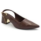 Scarpin Slingback com Salto Bloco Cazzualen T3862-601