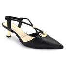 Scarpin Slingback Feminino Cazzualen T3814-395 Scarpin Slingback Feminino Cazzualen T3814-395