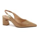 Scarpin Slingback Feminino Ramarim 2616132 - Bege - 34 Scarpin Slingback Feminino Ramarim 2616132 - Bege - 34