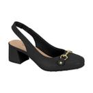 Scarpin SlingBack Modare UltraConforto Salto Baixo Bloco