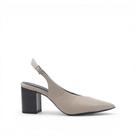 Scarpin Slingback Salto Bloco