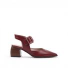 Scarpin Slingback Salto Bloco
