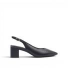 Scarpin Slingback Salto Bloco