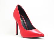 Scarpin Vermelho Salto Fino