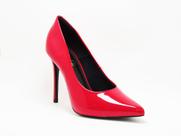 Scarpin Vermelho Verniz Salto Alto Lilian Soares Scarpin Vermelho Verniz Salto Alto Lilian Soares