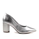 Scarpin Via Marte Feminino 028-008 Prata Scarpin Via Marte Feminino 028-008 Prata